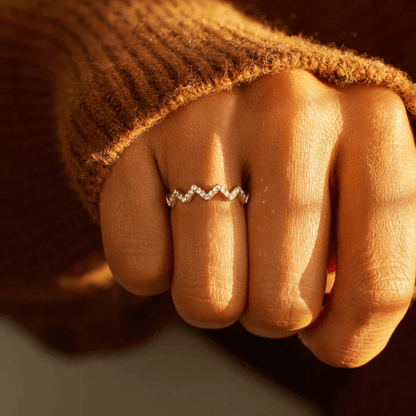 Bague Ajustable (À ma soeur) - Écrin et message inclus